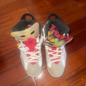 Colorful High-Top Sneakers